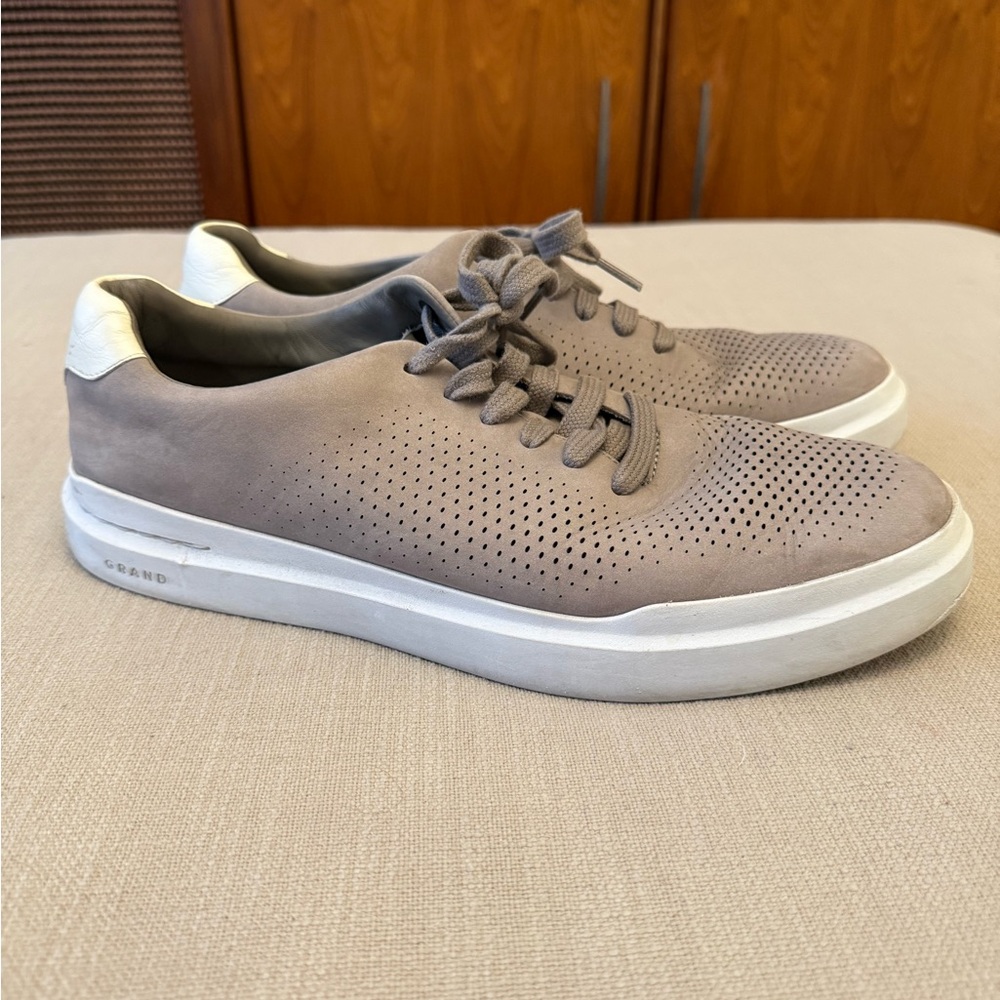 Cole Haan Men's Sneakers in gray and White